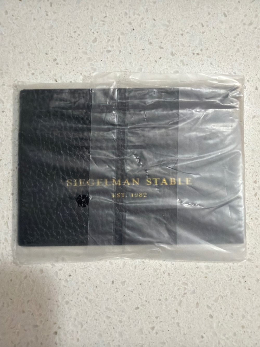 leather Siegelman Stable Card Case Brand New